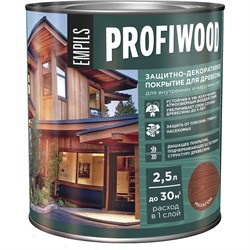 Защитно-декоративное покрытие для древесины Profiwood 72658 - фото 16031207