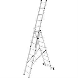 Трехсекционная лестница НОВАЯ ВЫСОТА 1230308 - фото 16032786