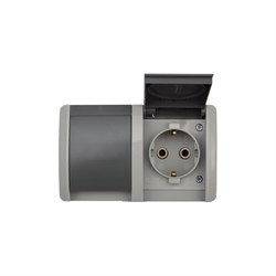 Двойная накладная розетка Kranz KR-78-0613 - фото 16058021