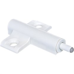 Внешний врезной газовый амортизатор для плавного закрывания двери TECH-KREP белый - фото 16059284