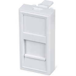 Вставка для 1 модуля формата Keystone Jack Cabeus FP-22,5-1M - фото 16060849