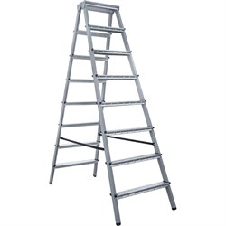 Стальная двухсторонняя стремянка НОВАЯ ВЫСОТА NV1160 - фото 16066331