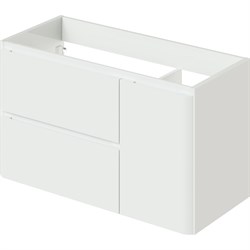 Подвесная тумба под раковину для ванной ИТАНА roberto 2я 1с 100 - фото 16076539