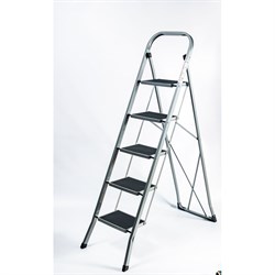 Стальная стремянка GEVA TRADE WK6018D-5C - фото 16084909