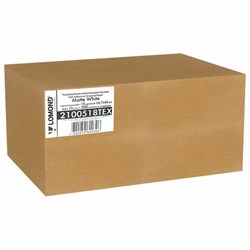 Этикетка самоклеящаяся 66,7х46 мм, 18 этикеток, белая, 70 г/м2, 500 л., LOMOND, 2100518ТЕХ - фото 16091469