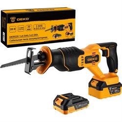 Аккумуляторная сабельная пила DEKO DKHS20 PRO - фото 16123981