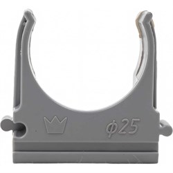 Клипса для гофротрубы Электропласт 25KL100GR - фото 16126699