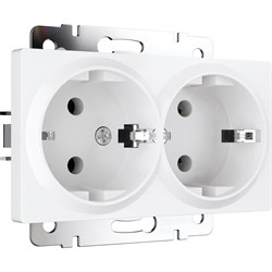 Двойная розетка WERKEL a062410 - фото 16136210