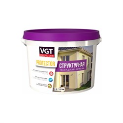 Структурная краска VGT Protektor - фото 16144520
