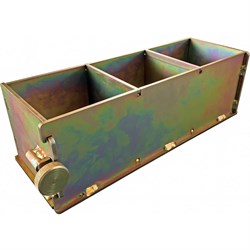 Оцинкованная трехгнездовая кубическая форма TeaM 3ФК-70/5 - фото 16144533