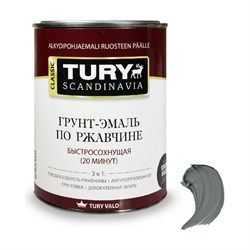 Грунт-эмаль по ржавчине TURY МС-102 - фото 16145097