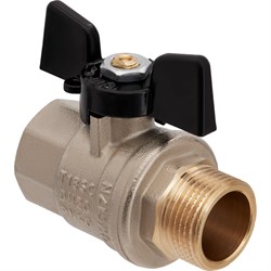 Шаровой латунный кран Hoobs 15142H - фото 16167263