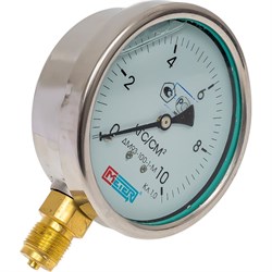 Манометр Метер ДМ 93-100-1-М - фото 16173047