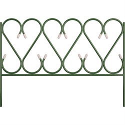 Металический забор декорированный Комплект-Агро KA5616 - фото 16174577