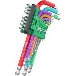 Набор шестигранников LAOA LA622017 - фото 16177577