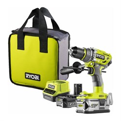 Бесщеточная ударная дрель-шуруповерт Ryobi R18PD7-252S ONE+ - фото 16203410