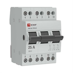 Трехпозиционный переключатель EKF ТПС-63 PROxima - фото 16205006