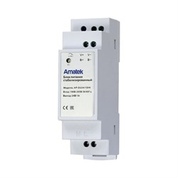 Блок питания Amatek AP-DU24/1DIN - фото 16205970