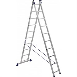 Двухсекционная универсальная алюминиевая двухсекционная лестница Алюмет H2 5210 - фото 16216158