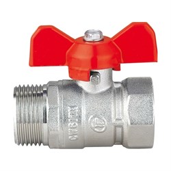 Неполнопроходной шаровой кран DOUBLE-LIN Light - фото 16226154