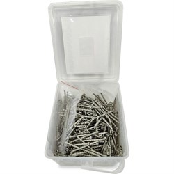 Саморезы для скрытого монтажа террас и фасадов с помощью инструмента Marksman Finka Hidden Wood Screws A2 60 мм, 350 шт. - фото 16233247