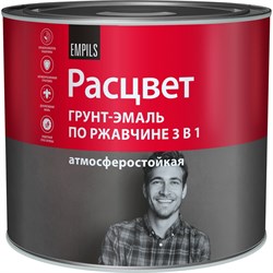 Алкидная грунт-эмаль по ржавчине Расцвет 65190 - фото 16237030