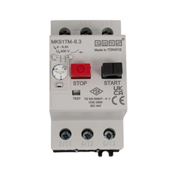 Термомагнитный автомат защиты двигателя EMAS MKS1TM-6.3 - фото 16262866