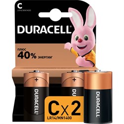 Батарейка Duracell LR14-2BL - фото 16269114