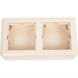 Подъемная двухместная коробка для наружного монтажа Systeme Electric W59 - фото 16273423