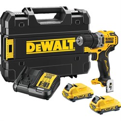 Компактная дрель-шуруповерт DeWALT DCD701MD1E-A9 - фото 16282207