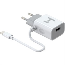 Сетевое зарядное устройство Harper WCH-5118 White tpc cbl - фото 16294010