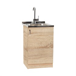 Тумба SANTREK 50*50 цвет дуб сонома (ЛДСП) - фото 16328454