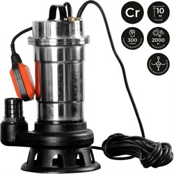 Дренажнo-фекальный насос SKIPER WQ10-2C - фото 16330025