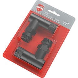 Угловой набор дизайн-вентилей Royal Thermo PIANO - фото 16332855