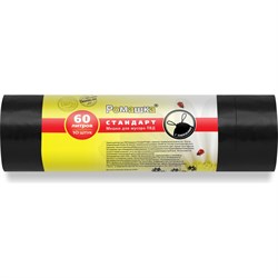 Мешки для мусора Ромашка ЗВС6010Ч - фото 16345009