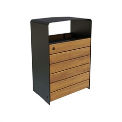 Стальная урна Хоббика Новичок - фото 16345347