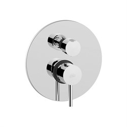 Встраиваемый смеситель для душа Paffoni Steel looking STICK - фото 16350819