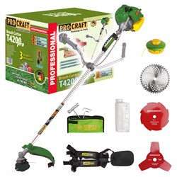 Садовый бензиновый триммер PROCRAFT Pro - фото 16353899