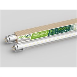 Светодиодная лампа AVANLED AL Т8-9-830-600 - фото 16354113