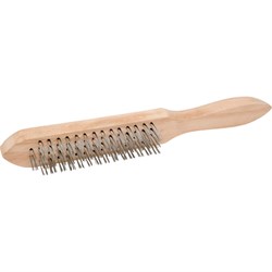 Четырехрядная металлическая щетка ВАРЯГ 018220 - фото 16364872