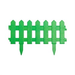 Садовое ограждение МАСТЕРСАД ПЛСД-зел - фото 16366626