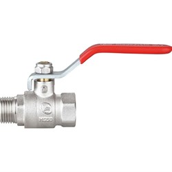 Латунный резьбовой шаровой кран DOUBLE-LIN LL1003 (3/4") - фото 16375641