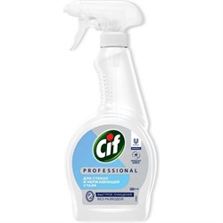 Чистящее средство для стекол, окон, зеркал, нержавейки CIF PROFESSIONAL - фото 16377923