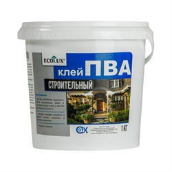 Строительный клей ПВА ECOLUX 4607133681241 - фото 16379973