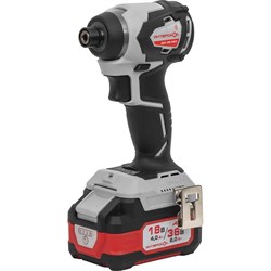 Бесщеточный ударный аккуммуляторный шуруповерт ИНТЕРСКОЛ ШАУ-250/36ВЭ - фото 16396827