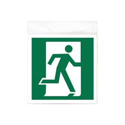 Наклейка Контур Лайн Выход здесь направо - фото 16412640