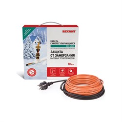 Пищевой саморегулирующийся нагревательный кабель REXANT 10HTM2-CT - фото 16422964