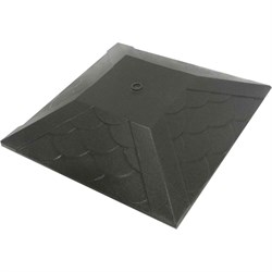 Колпак на столб забора под фонарь ООО ТК "ТИТАН" Тетто Элит Чешуя - фото 16433952