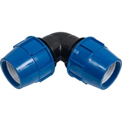 Компрессионный отвод для ПЭ труб Lammin Lm34009075075 - фото 16434076