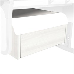 Корпус тумбы навесной для парты ДЭМИ СУТ.42, 585х435х285 мм, 1 ящик без лотка, рамух белый, ТСН.04 - фото 16441289